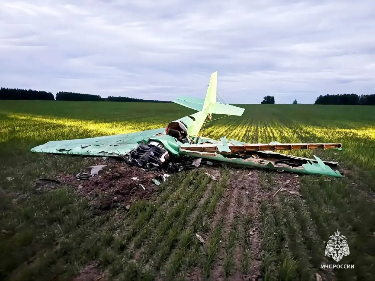 В&nbsp;Арском районе разбился самодельный самолёт, погиб 57‑летний пилот