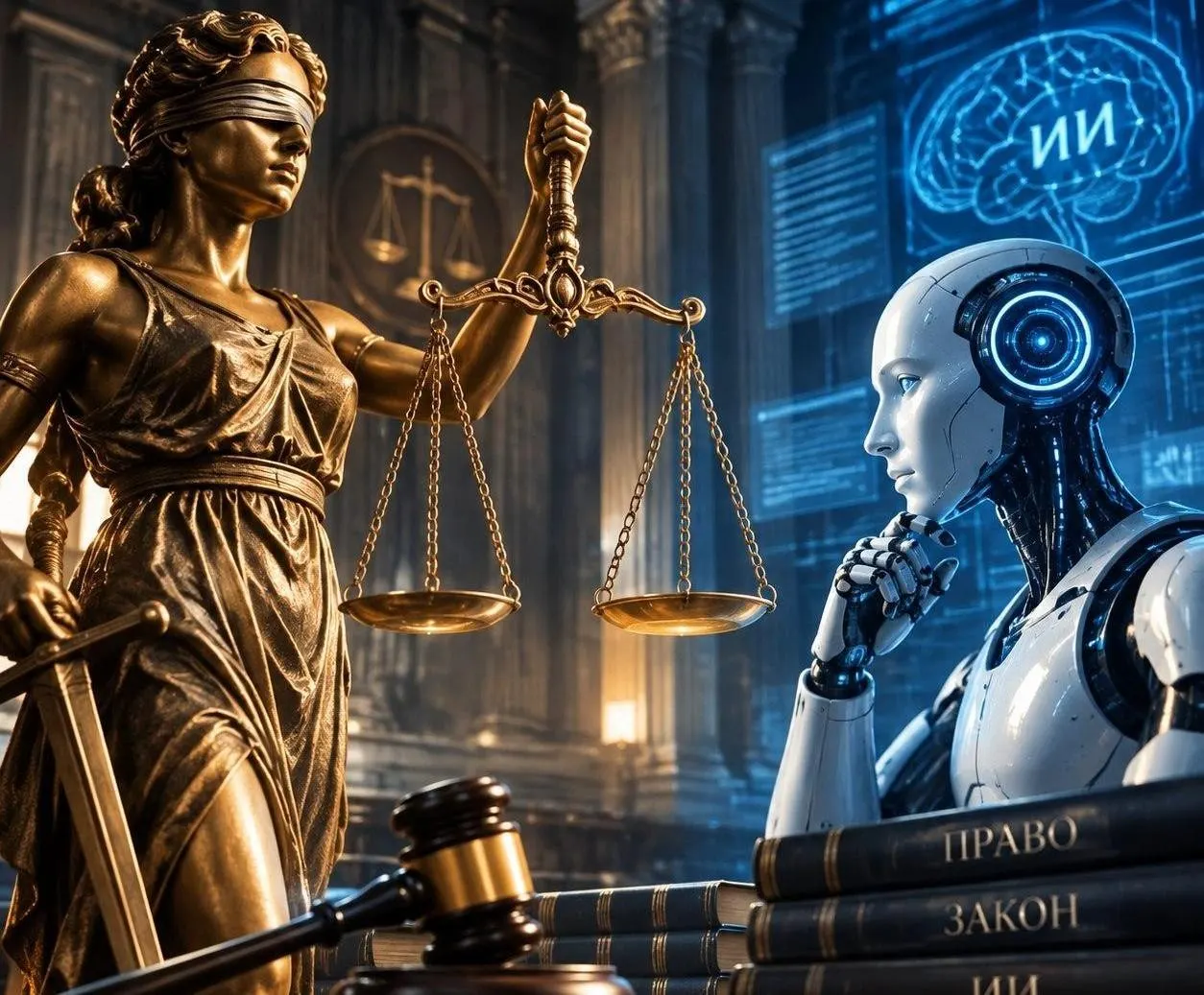 Через год в судах начнут применять системы искусственного интеллекта для анализа материалов дел и помощи судьям.