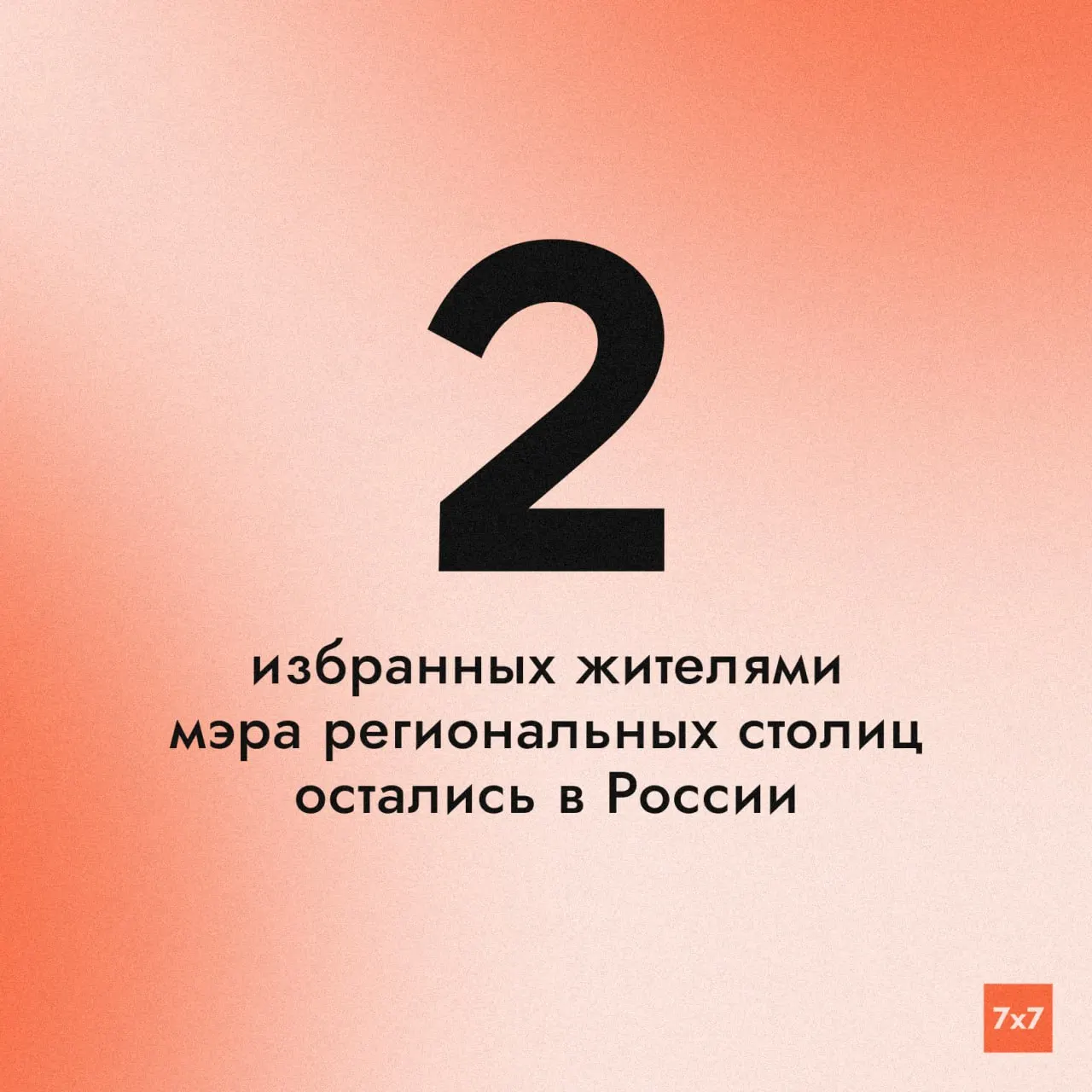 Два избранных мэра региональных столиц — Алексей Лемин в Абакане и Сергей Спицын в Анадыре — сохраняют полномочия до 2029 года; затем мэры будут избираться депутатами по кандидатурaм, выдвигаемым губернаторами.