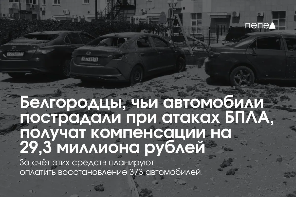 373 собственника получат компенсации после обстрелов и атак беспилотников — в среднем по 78,5 тыс. руб.; часть выплат уже произведена, выплаты возобновлены благодаря федеральным средствам и новому региональному фонду.