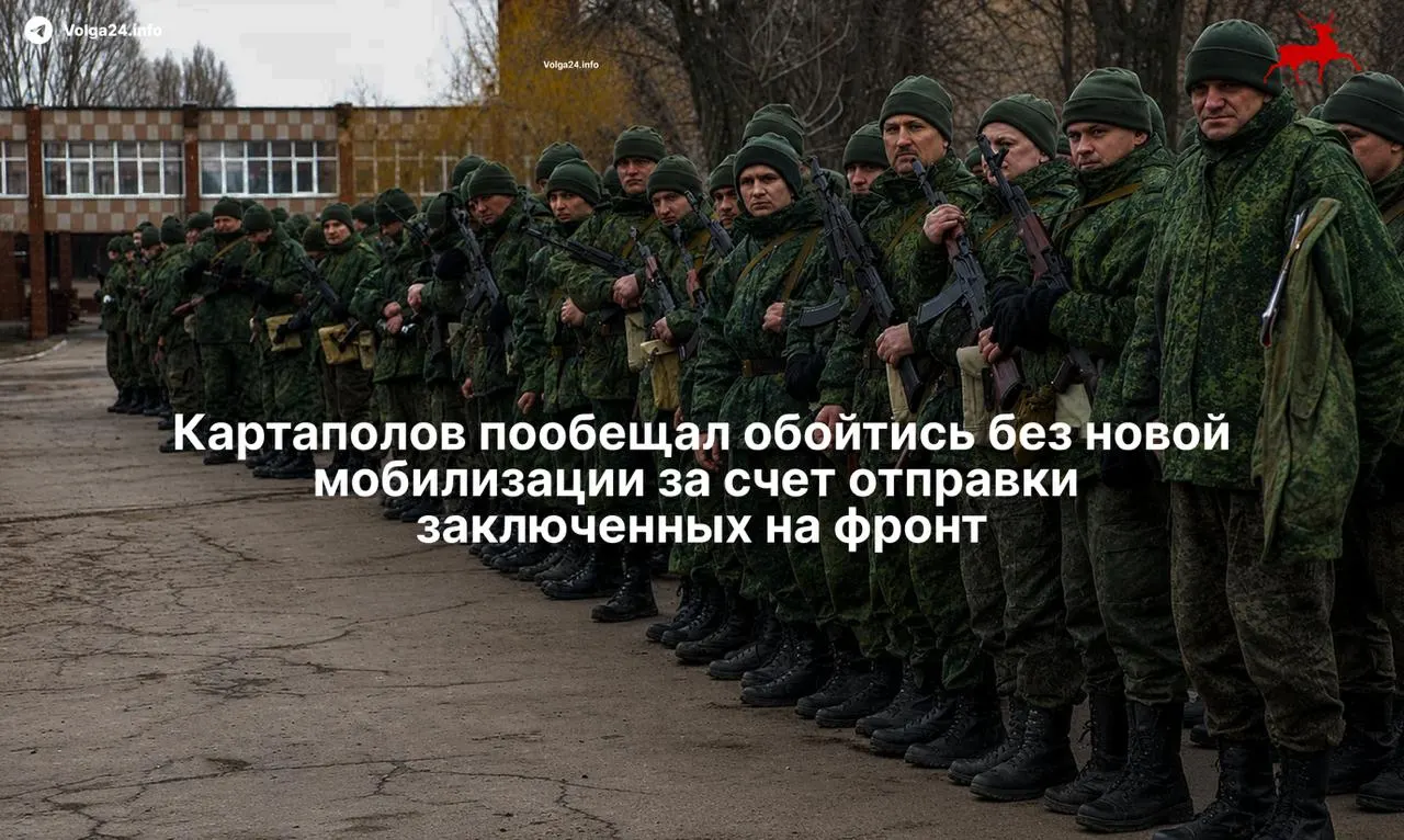 Глава комитета Госдумы по обороне Андрей Картаполов заявил, что новой волны мобилизации после осенних выборов не будет. Одновременно он призвал заключённых «искупать вину кровью», а парламент принял закон, позволяющий направлять на фронт обвиняемых по 11 тяжким статьям УК РФ.