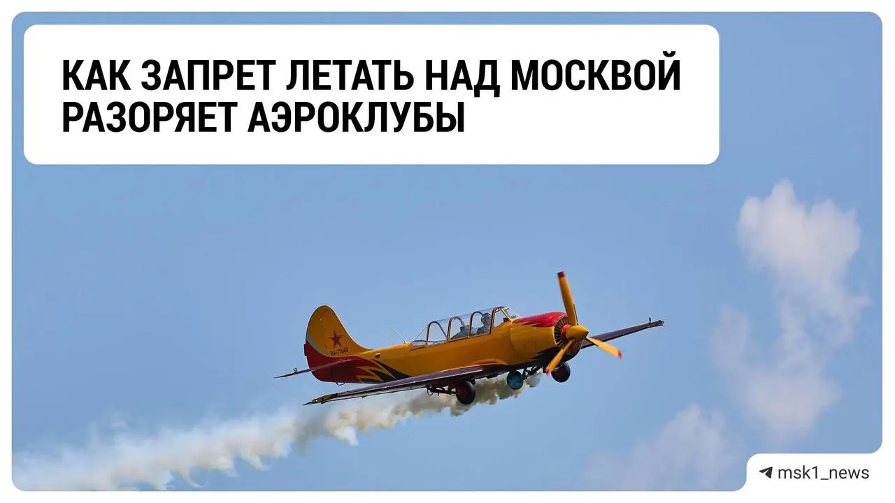 Аэроклубы Подмосковья сообщают о резком снижении доходов и неопределённости на зиму на фоне ограничений на полёты и мер по борьбе с беспилотниками.