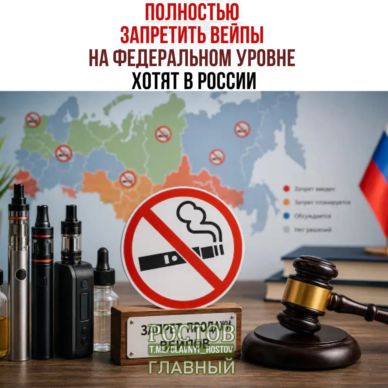 Общественные активисты предложили запретить производство и продажу вейпов по всей стране; регионы ограничиваются локальными мерами, но федерального запрета пока нет.