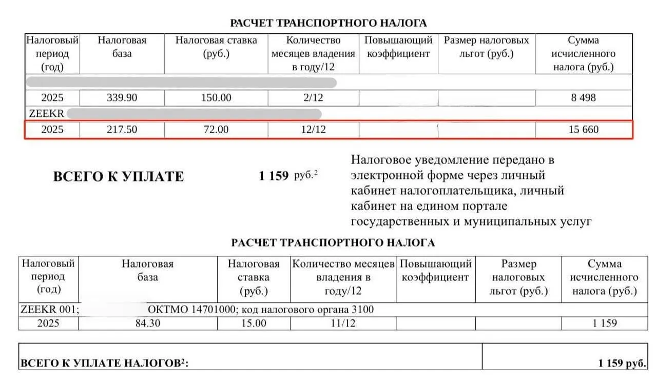 Владельцы электромобилей получают уведомления об начислениях, несмотря на нулевую ставку, а ФНС не отвечает на жалобы.
